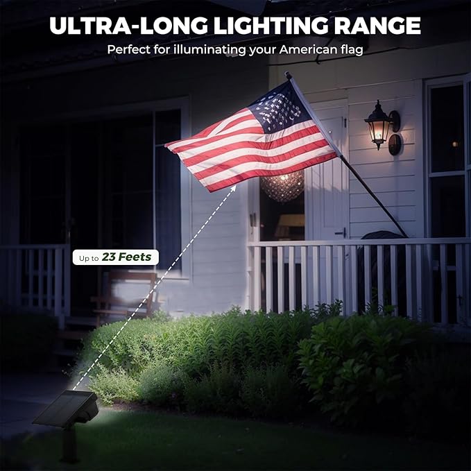 Kingsyard Solar Color Changing Lights 8 Colors, USB & Solar Powered Lights - Image 4