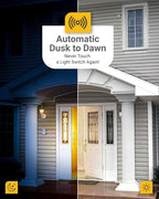 Sunco 6 Pack Dusk to Dawn Light Bulbs LED Outdoor B11, Edison Filament - Image 2
