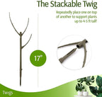Stackable Plant Support Stakes, Indoor & Outdoor Houseplant Stem Support - Image 4