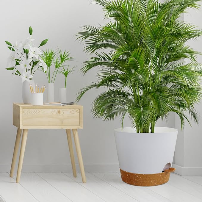 12 inch Large Self Watering Pots - Image 7