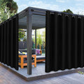 PureFit Outdoor Curtains for Patio Waterproof Weatherproof, UV and Fade by PureFit