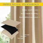 NICETOWN 2 Panels Outdoor Curtains - Image 6