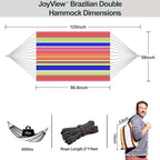 JoyView Brazilian Double Hammock - Image 2