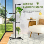 Hanging Plant Stand, Plant Hanger Indoor, Corner Hanging Plant Stand, Living - Image 7