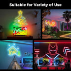 100FT LED Neon Rope Lights, Flexible Led Rope Lights Control - Image 7