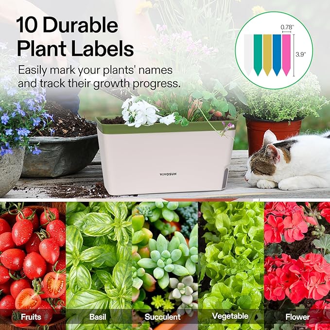 VIVOSUN Self-Watering Planters, Plant Container - Image 5