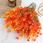 AGIRL 12 Bundles Artificial Fall Flowers Outdoor Indoor Decoration, No Fade - Image 3