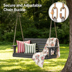 VINGLI Heavy Duty 1600 LBS HDPE Porch Swing Outdoor - Image 6