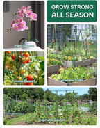 Breeze Touch Garden Trellis for Climbing Plants Outdoor, 20 Pack 17" Tomato - Image 7