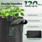 T4U 7 Gallon Grow Bags, Upgrade Grow Bags - Image 4
