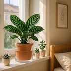 D'vine Dev 8 Inch Design Self Watering Pot - Image 3