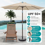 SERWALL Patio Chaise Lounge Chair Set of 2 - Image 4