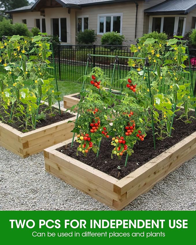 4 Pack Cucumber Trellis, Garden Trellis - Image 7