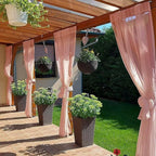 SpaceDresser Waterproof Outdoor Sheer Curtains - Image 4