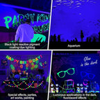 12W Black Lights for Glow Party - Image 8