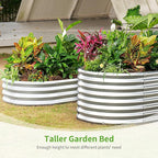 Land Guard 6x3x1.5ft Galvanized Raised Garden Bed Kit, Metal Planter Boxes - Image 5
