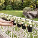 HowRU Hanging Flower Pots, Railing Planter Box - Image 6