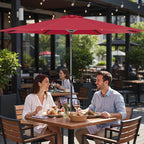 Simple Deluxe 9' Patio Umbrella Outdoor Table Market Yard Umbrella - Image 5
