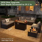 Aoxun 8 Piece Patio Furniture Set - Image 6