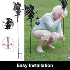 Solar Fairy Garden Accessories Outdoor 1 Pair - Image 5