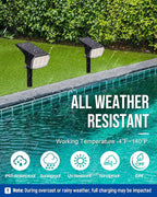 Solar Spot Lights Outdoor 63 LED 3 Lighting, Waterproof IP65 Modes Spotlights - Image 6