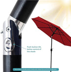 Sunnydaze Outdoor Patio Umbrella - Image 3