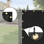UPGRADE Privacy Screen 3' x 10' Fence Commercial Shade Cover - Image 4