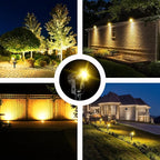 T-SUN Solar Spotlights Outdoor Waterproof, Solar Landscape Spotlights, Solar - Image 8