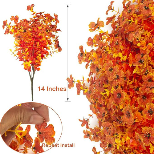 16 Bundles Artificial Fall Flowers - Image 2