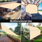 Artpuch 90% Sun Shade Cloth, 6 x 20 FT Pergola Shade Cover Canopy - Image 8