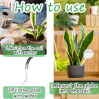 20 PCS Clear Plant Watering Globes, Plastic Watering Bulbs, Self Watering - Image 3