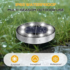 Solar Lights Outdoor 16 Pack, Solar Garden Outdoor Waterproof Pathway Lights - Image 4