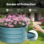 ZXZYHFTY Round Galvanized Raised Garden Bed kit, Round Large Metal Raised - Image 2