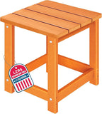LZRS Adirondack Square Outdoor Side Table by LZRSPET