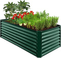 Best Choice Products 6x3x2ft Outdoor Metal Raised Garden Bed, Deep Root Box by BestChoiceProducts