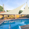 E&K Sunrise 10' x 10' x 10' Sun Shade Sail Triangle Canopy Shade Cover UV Block by EKSUNRISEINC
