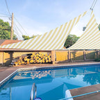 E&K Sunrise 10' x 10' x 10' Sun Shade Sail Triangle Canopy Shade Cover UV Block by EKSUNRISEINC