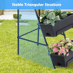 OYEAL Raised Garden Bed 4 Tier Vertical Garden Planter Indoor Outdoor Raised - Image 7