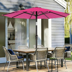AreShark 9 FT Patio Umbrella for Outdoor, Outdoor Table Umbrella - Image 2