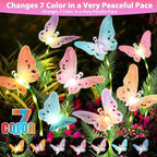 Solar Garden Lights 4 Pack Waterproof Decorative Solar Lights Outdoor - Image 5