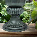 Magshion 20" Urn Planters for Outdoor Plants, Large Decorative Front Porch - Image 9