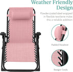 Best Choice Products Oversized Zero Gravity Chair, Folding Outdoor Patio - Image 4