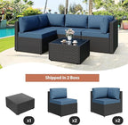 JAMFLY Patio Furniture Sets, 5-Piece Outdoor Patio Furniture - Image 6