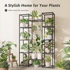 Metal Plant Stand Outdoor 62.2" Tall Plant Shelf - Image 5