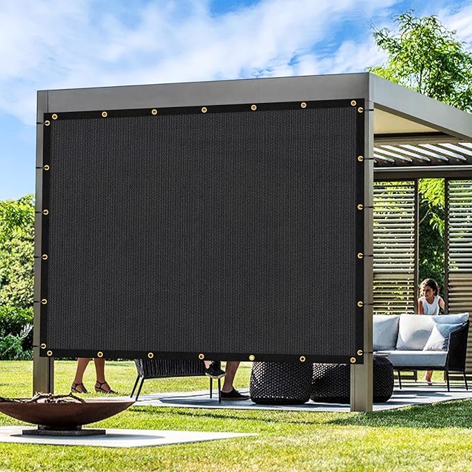 Artpuch Outdoor Pergola Shade Cover 11x21 FT Sun Shade Cloth by Artpuch