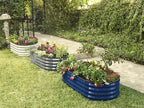 Plant & Plot Galvanized Raised Garden Beds Outdoor // 4×2×1 ft Planter Raised - Image 6