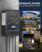 12 Pack Landscape Lights with 2 Zone 300W Low Voltage Transformer, 3000K 12V - Image 7
