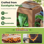 EnHomee Plant Stand Indoor Wood Plant Stand Outdoor Plant Shelf - Image 7