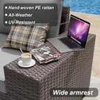 ALAULM 7 Pieces Patio Furniture Set - Image 2