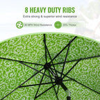 Backyard Expressions 9 ft. Patio Umbrella, Market Table Umbrella w/Tilt and - Image 2